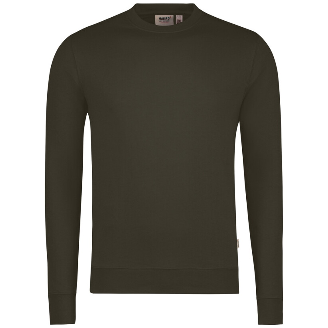HAKRO Sweatshirt MIKRALINAR® ECO GRS #550 Gr. L olive