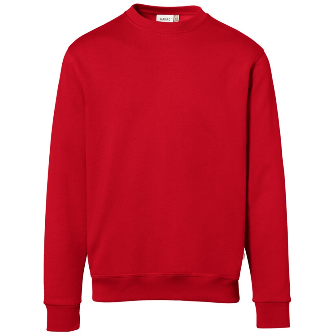 Hakro Sweatshirt Bio-Baumwolle GOTS #570 Gr. XL rot