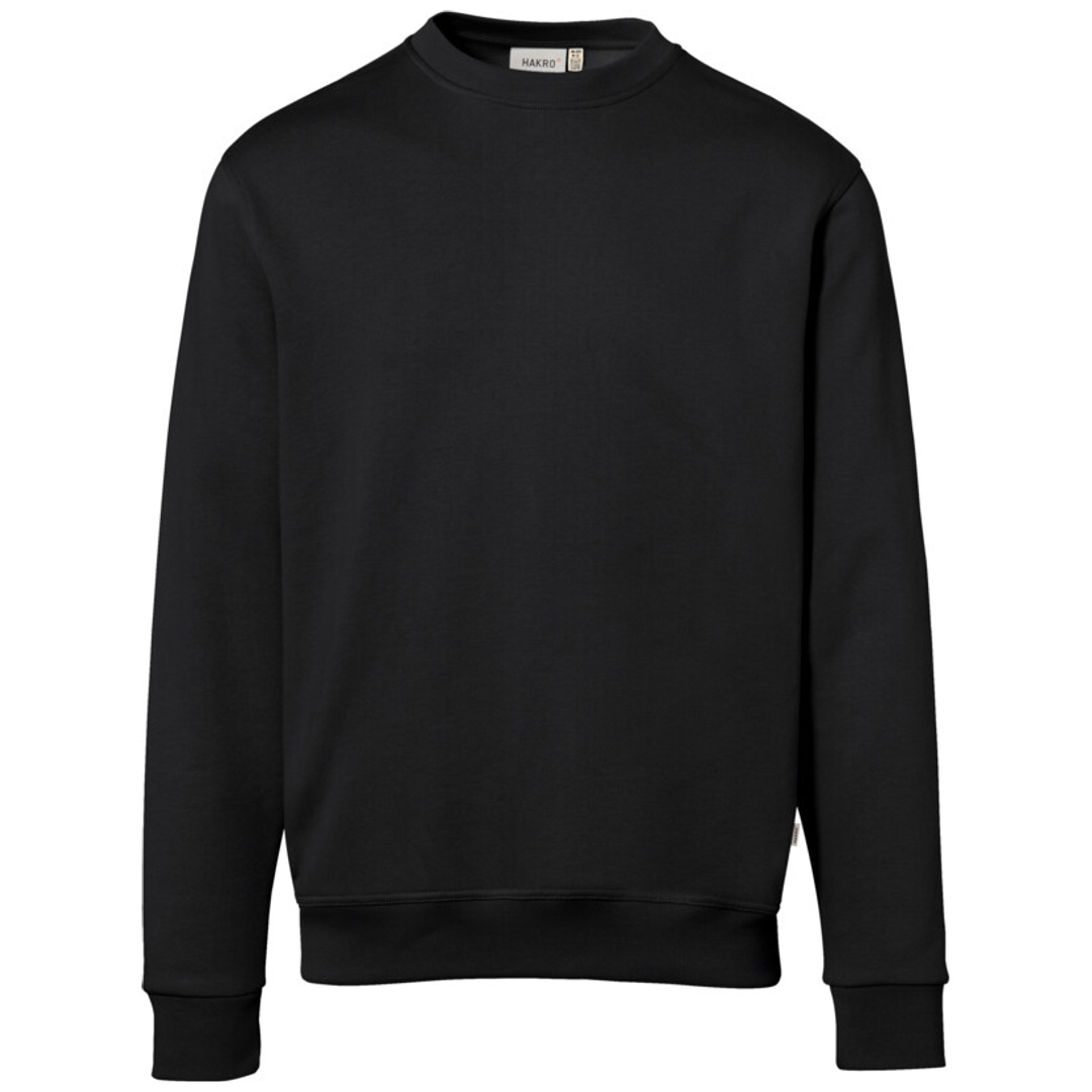 Hakro Sweatshirt Bio-Baumwolle GOTS #570 Gr. 3XL schwarz