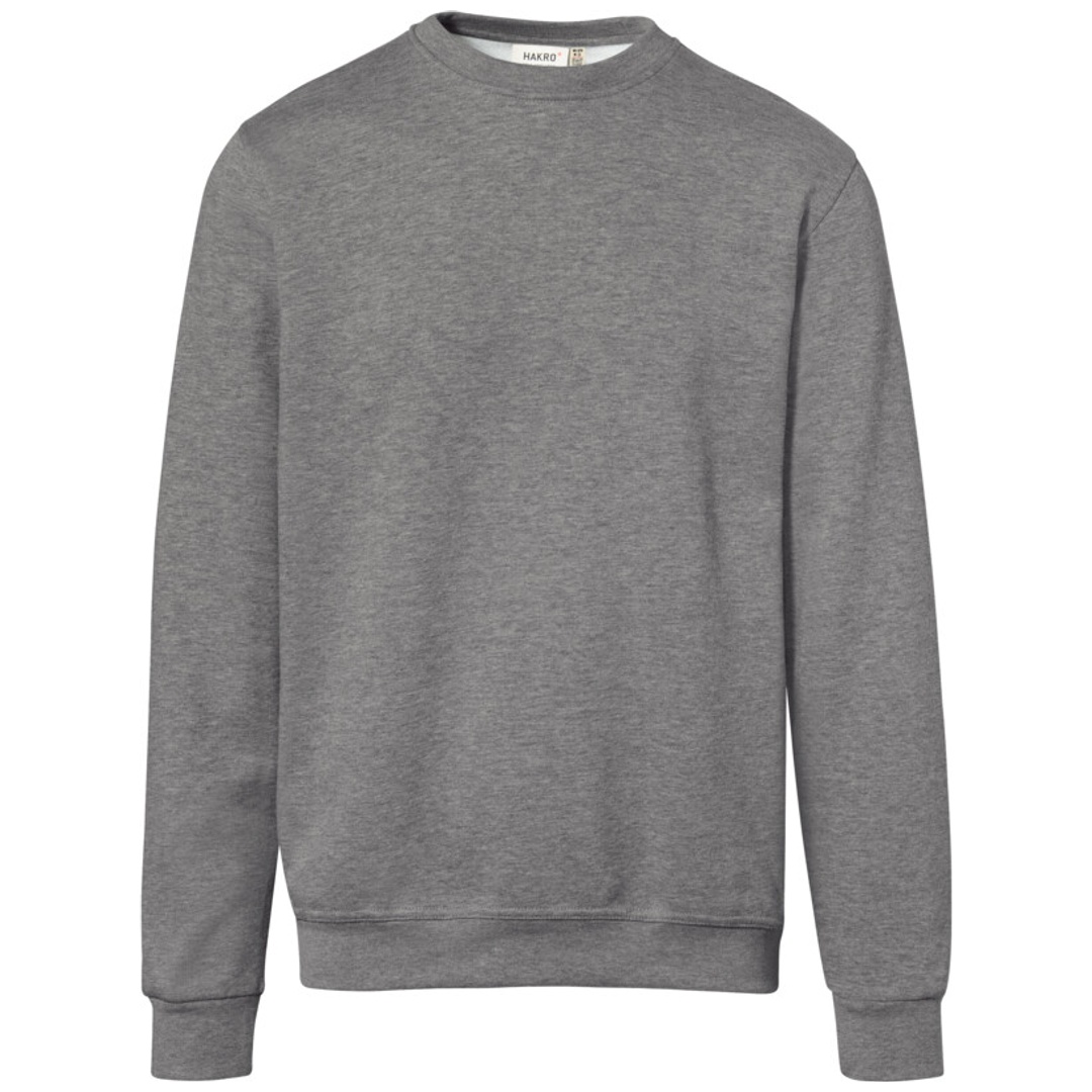 Hakro Sweatshirt Bio-Baumwolle GOTS #570 Gr. 2XL grau meliert