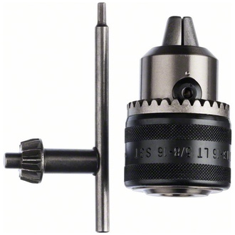 Bosch Zahnkranzbohrfutter bis 16 mm, 3 bis 16 mm, 5/8" - 16, Spannkraftsicherung