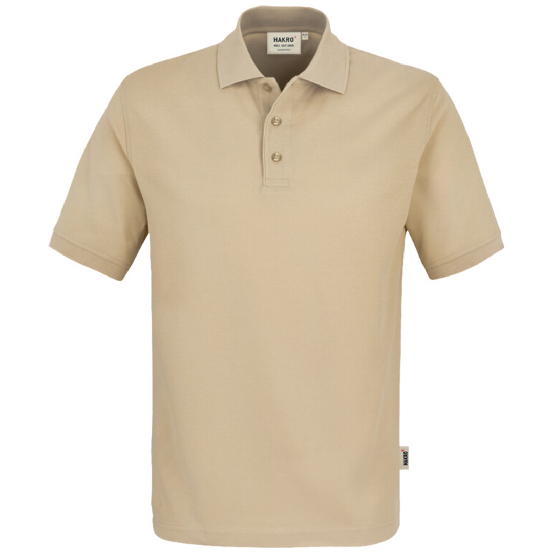 Hakro Herren Poloshirt Top #800 Gr. XS sand