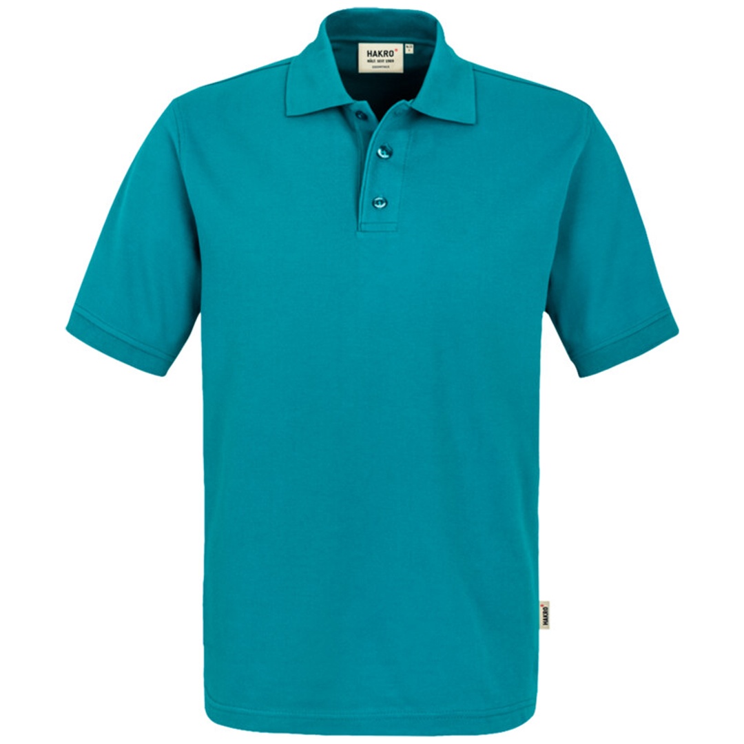 Hakro Herren Poloshirt Top #800 Gr. S smaragd
