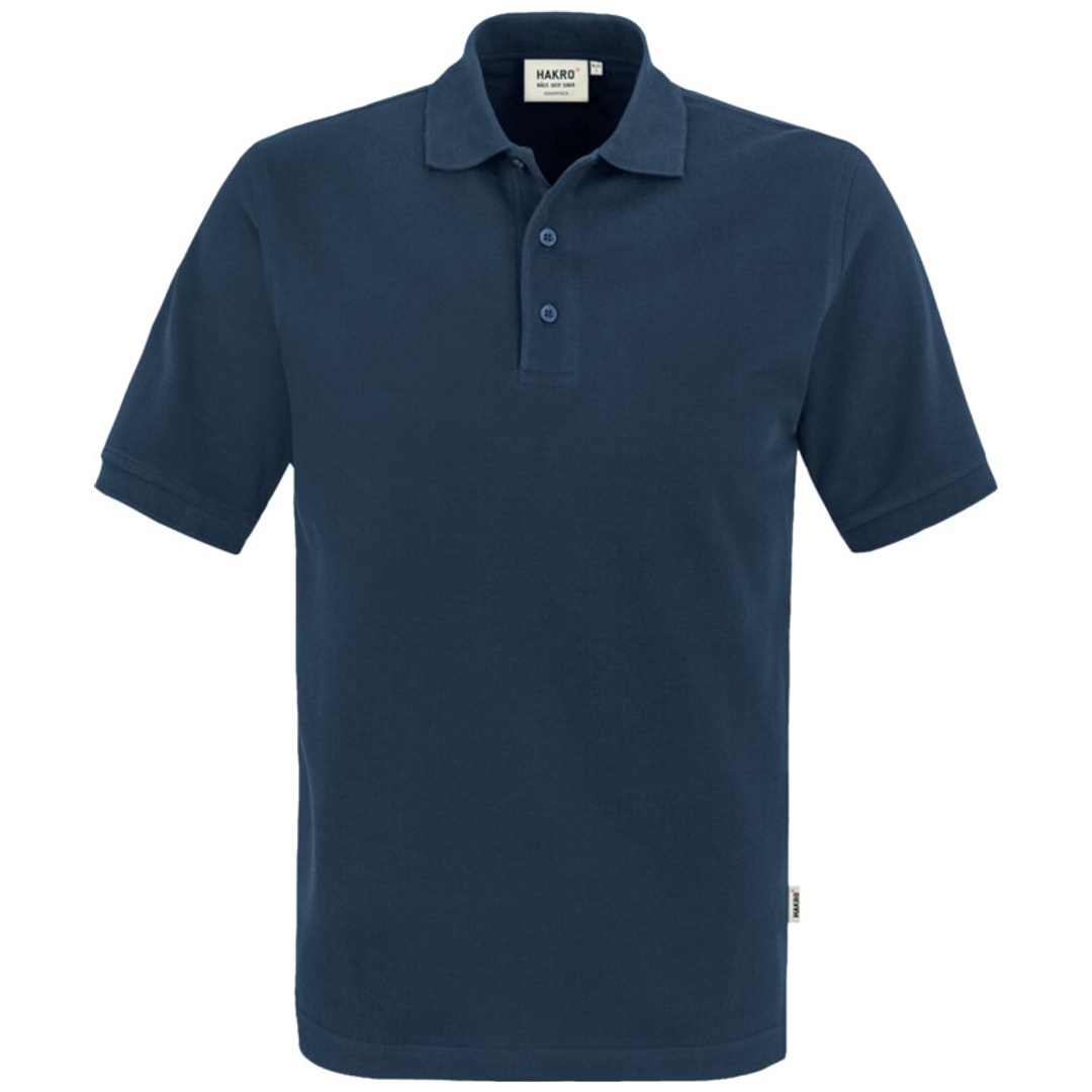 HAKRO Poloshirt Classic Herren #810  Gr. M marine