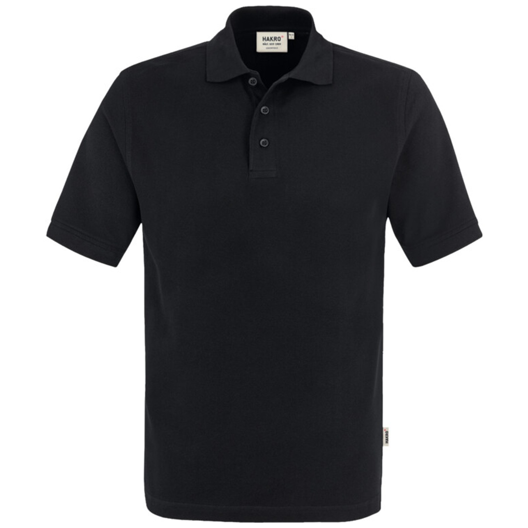 HAKRO Poloshirt Classic Herren #810  Gr. S schwarz