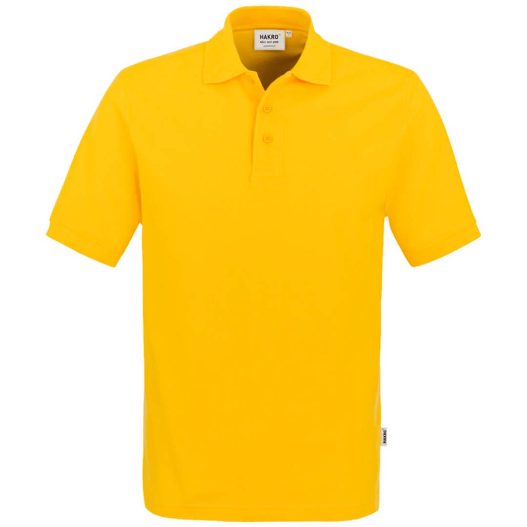 HAKRO Poloshirt Classic Herren #810  Gr. L sonne