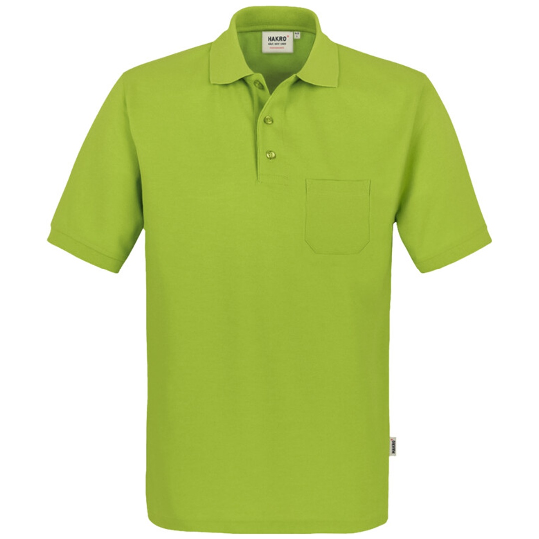 HAKRO Poloshirt Pocket Performance Herren #812 Gr. XL kiwi