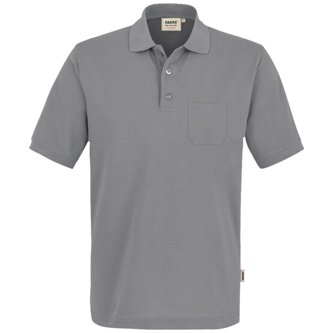 HAKRO Poloshirt Pocket Performance Herren #812 Gr. 5XL titan