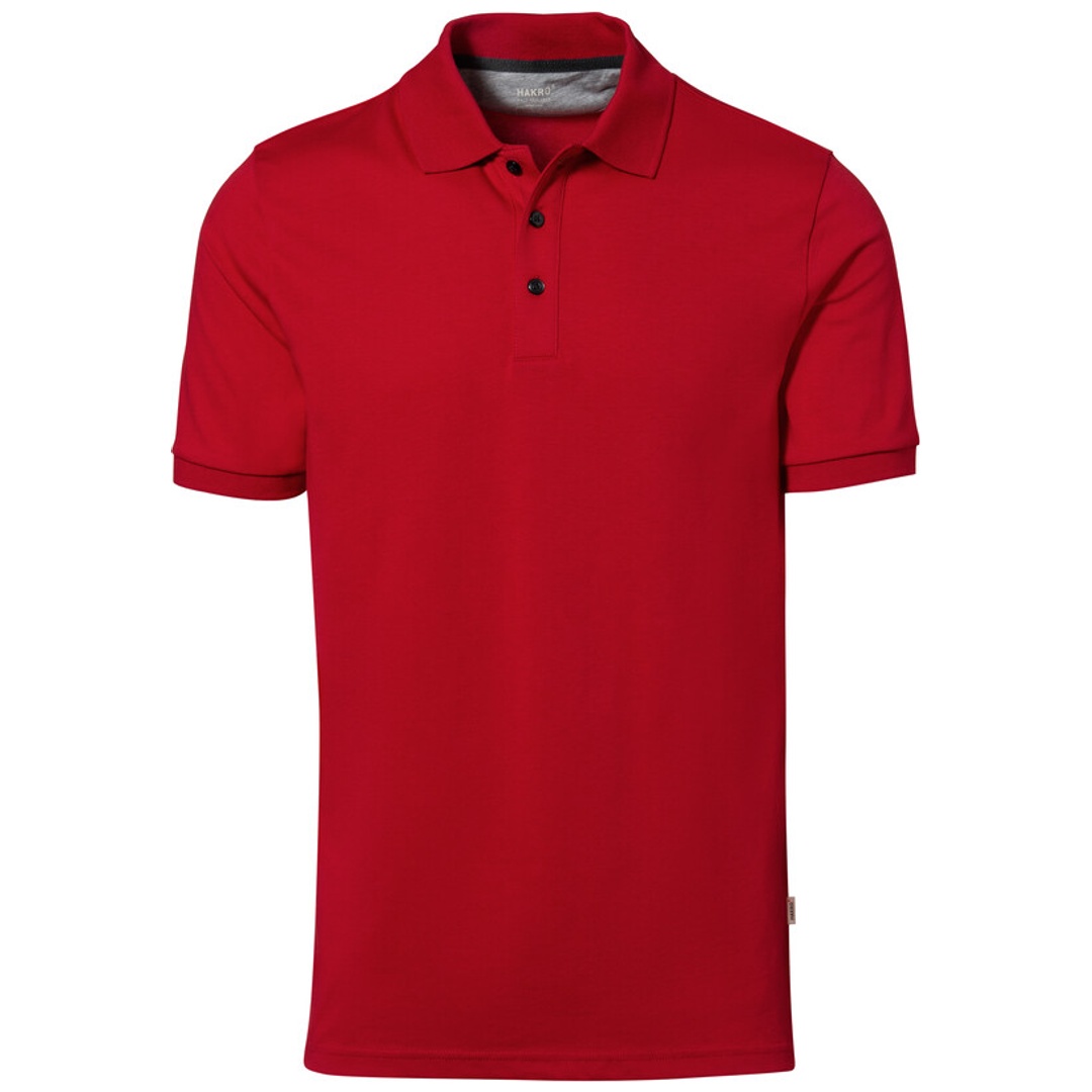 Hakro Herren Poloshirt Cotton-Tec #814 Gr. XL rot