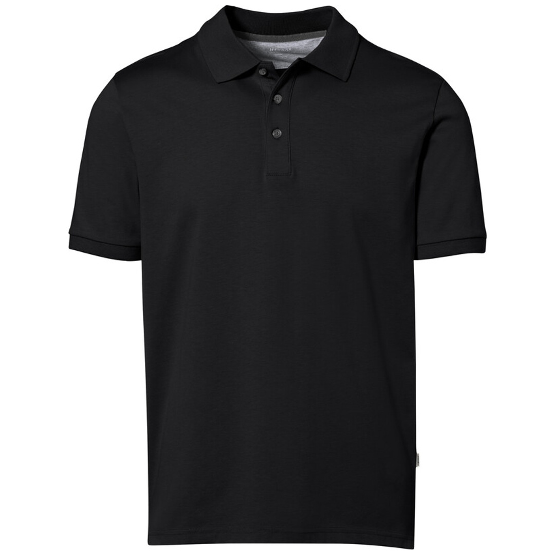 Hakro Herren Poloshirt Cotton-Tec #814 Gr. XS schwarz