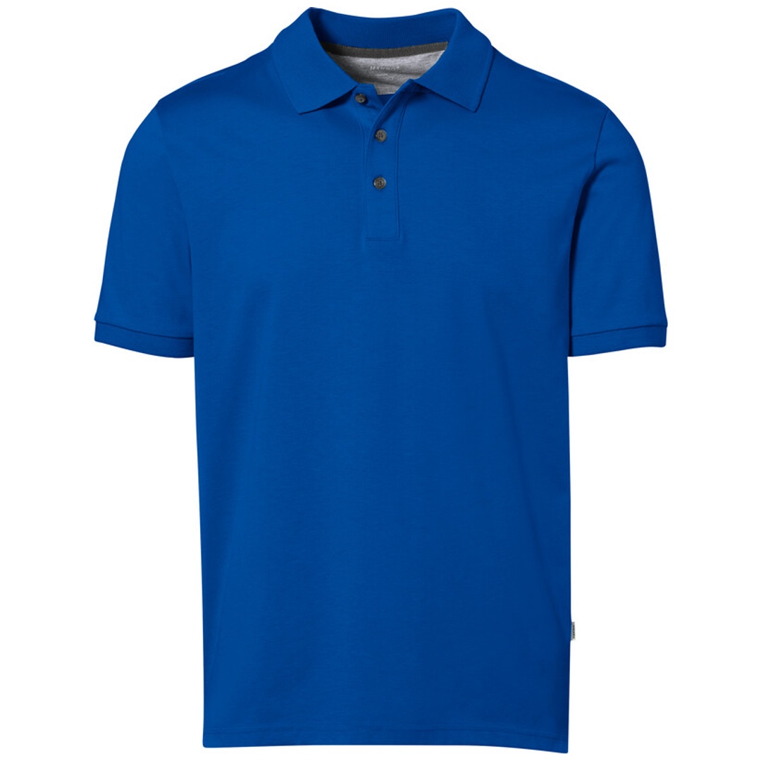 Hakro Herren Poloshirt Cotton-Tec #814 Gr. L royalblau