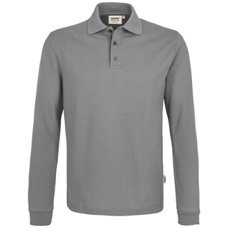 HAKRO Langarm Poloshirt Performance Herren #815 Gr. 6XL titan