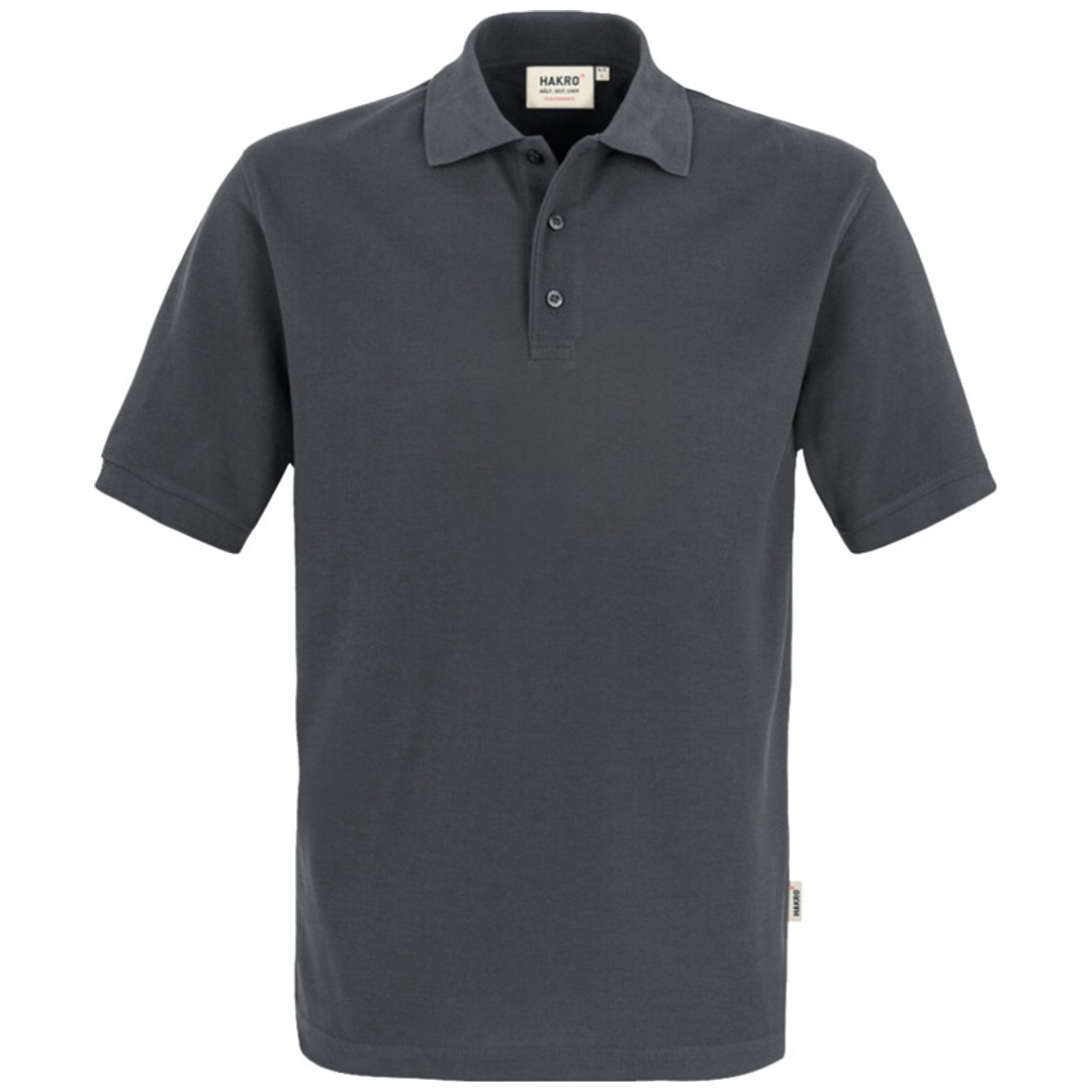 Hakro Herren Poloshirt MIKRALINAR Comfort Fit #816 Gr. XS anthrazit