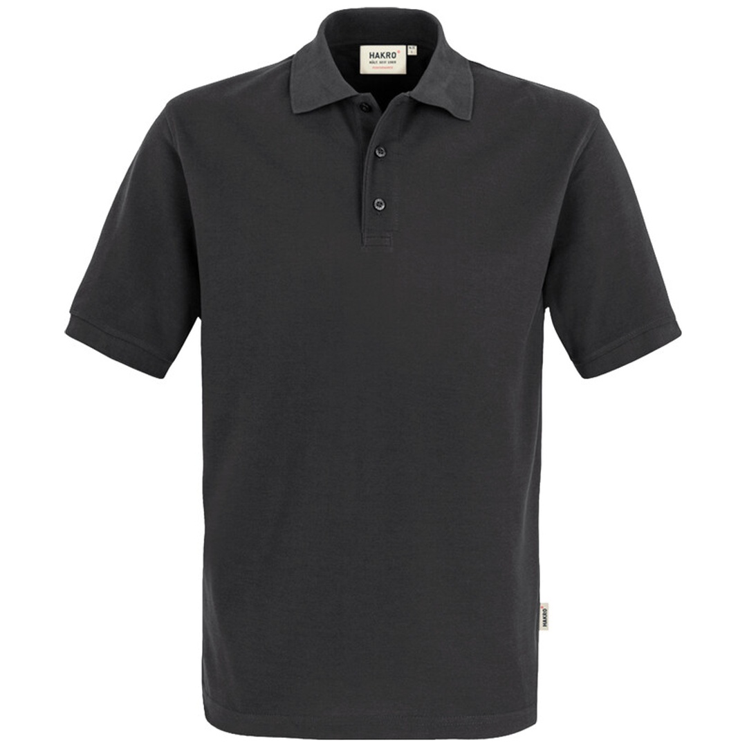 Hakro Herren Poloshirt MIKRALINAR Comfort Fit #816 Gr. 4XL karbongrau