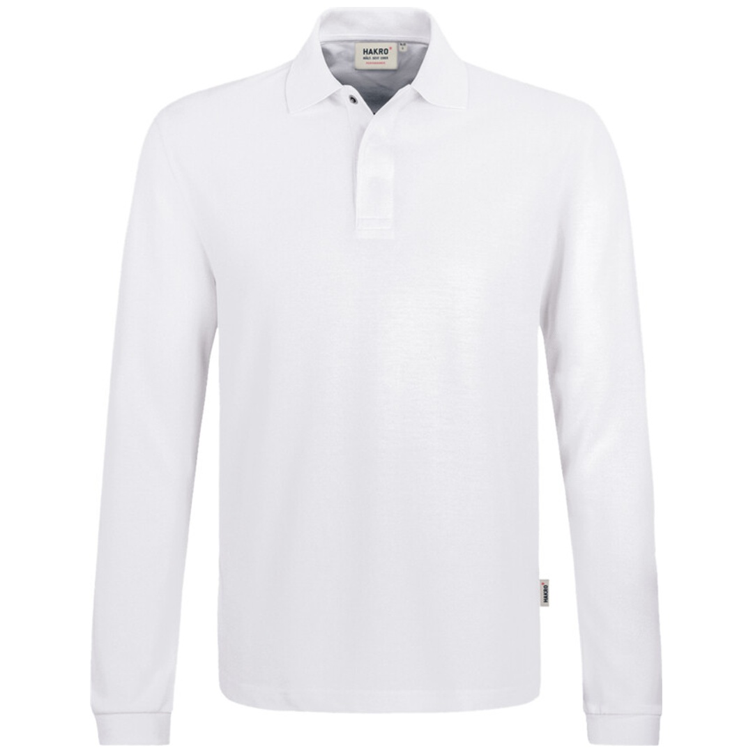 Hakro Longsleeve-Poloshirt HACCP-Performance #821 Gr. 4XL weiß