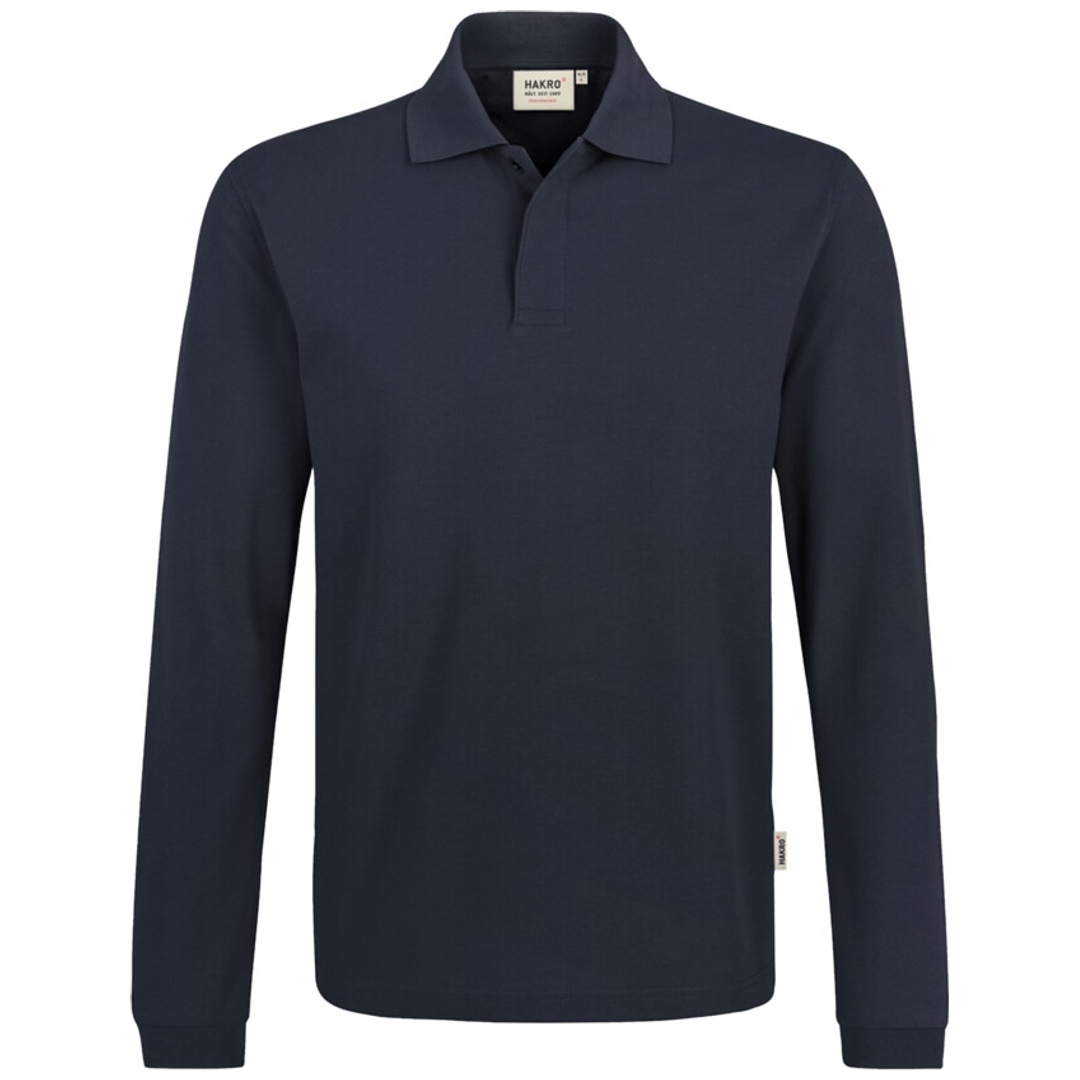Hakro Herren Longsleeve-Poloshirt HACCP Performance #821 Gr. 3XL tinte