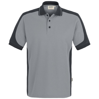 Hakro Poloshirt Contrast #839 Gr. S titan/anthrazit