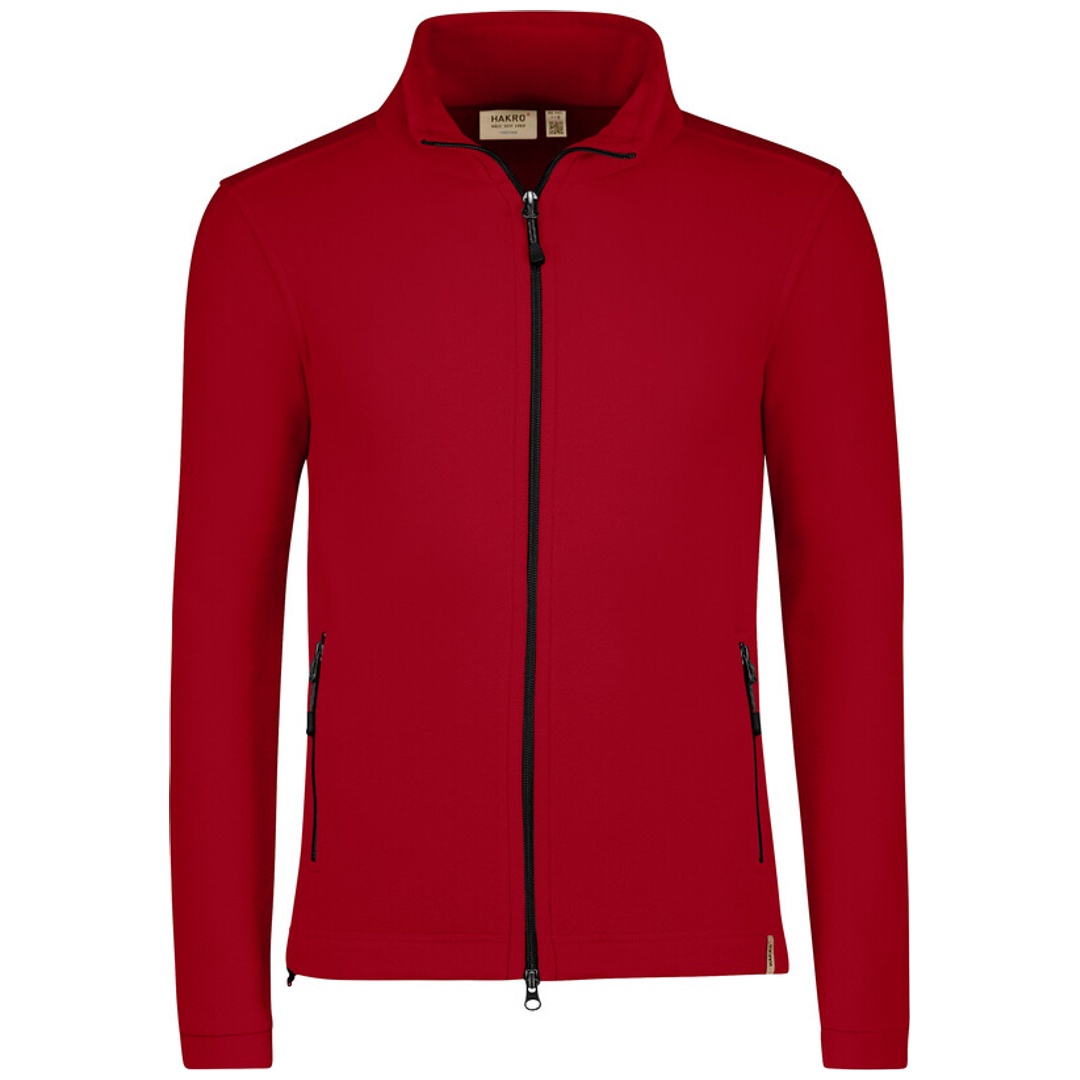 Hakro Herren Fleece-Jacke ECO #846 Gr. L rot