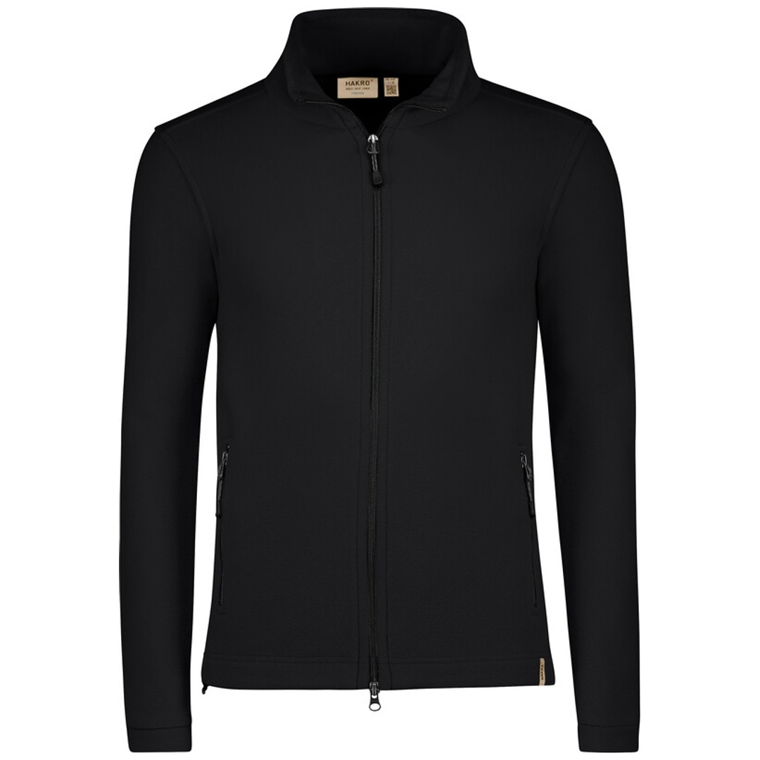 Hakro Herren Fleece-Jacke ECO #846 Gr. XL schwarz