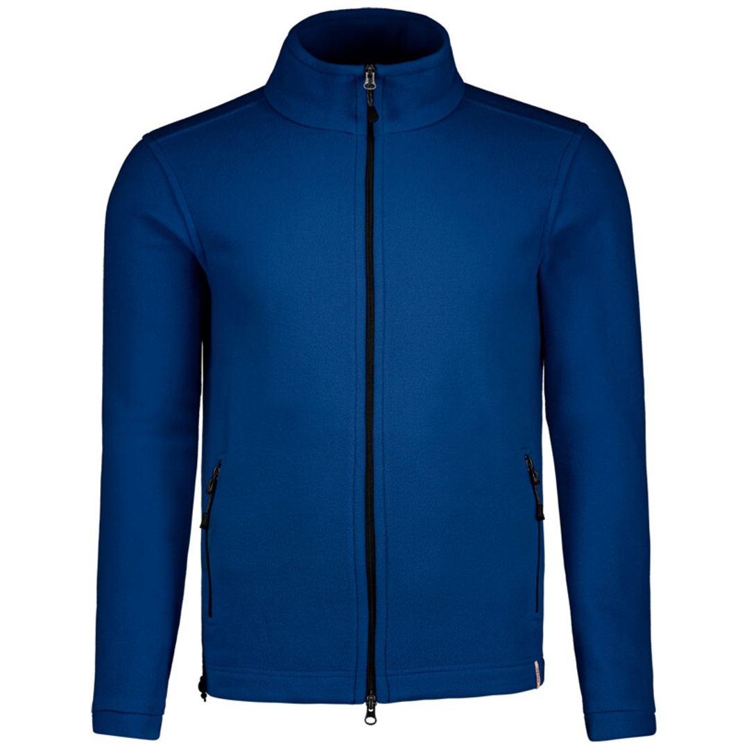 Hakro Herren Fleece-Jacke ECO #846 Gr. S royalblau