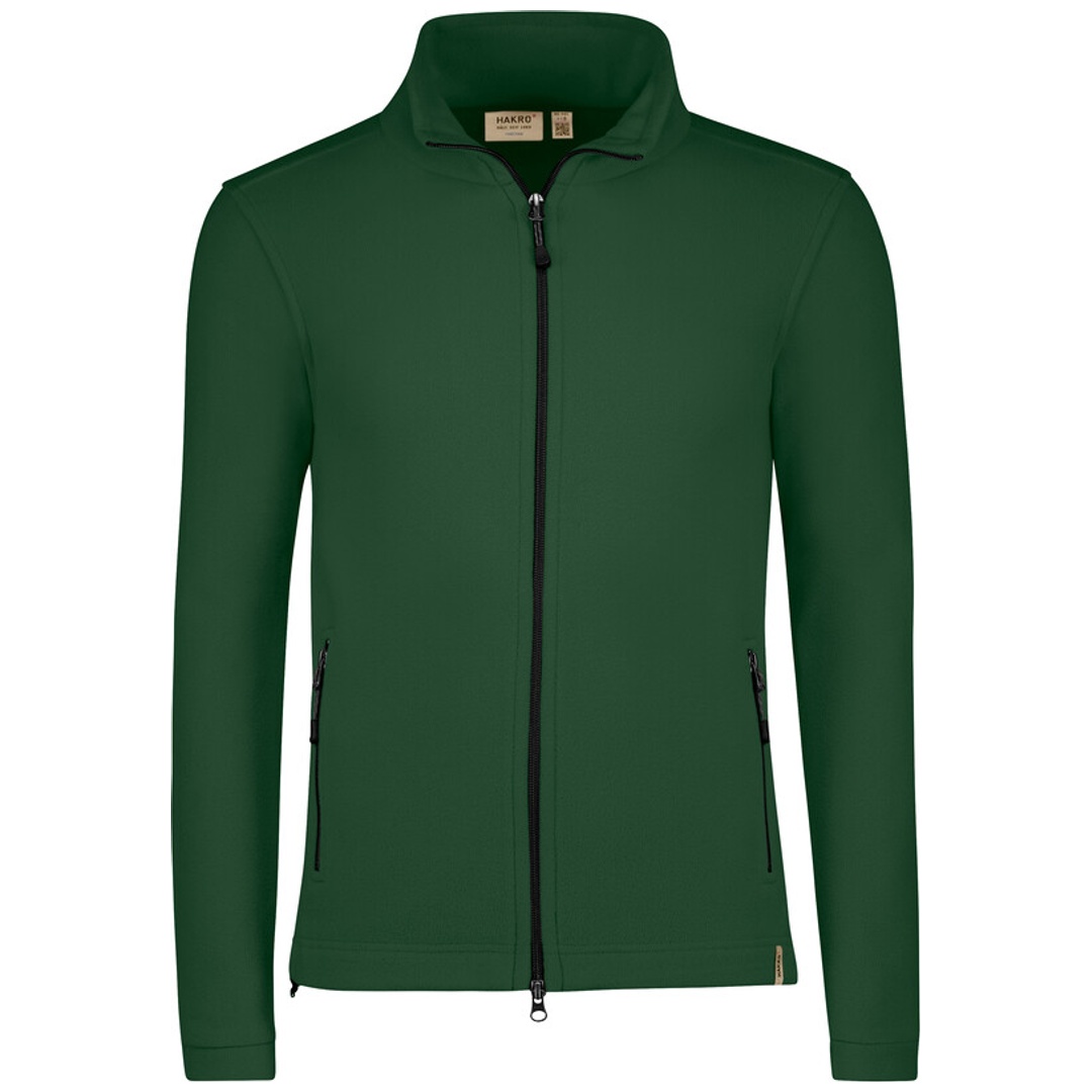Hakro Herren Fleece-Jacke ECO #846 Gr. S tanne