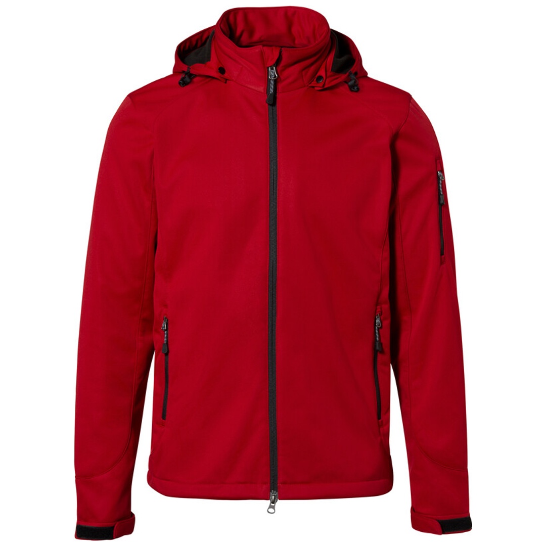 HAKRO Softshelljacke Ontario Herren #848 Gr. XS rot