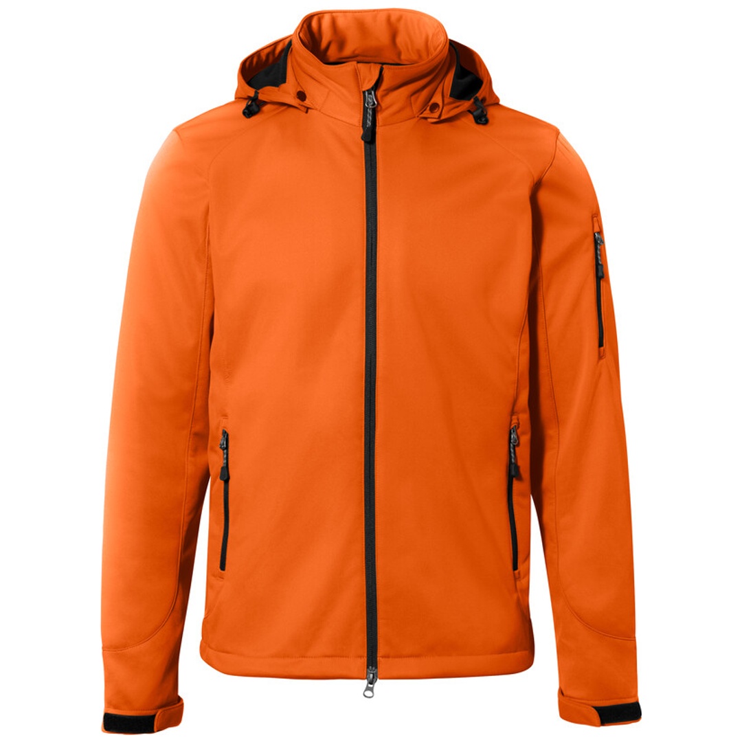 HAKRO Softshelljacke Ontario Herren #848 Gr. L orange