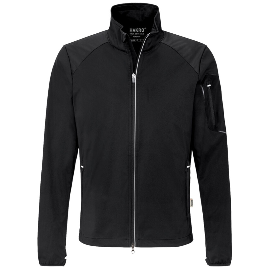 Hakro Herren Light-Softshell-Jacke Brantford #856 Gr. 3XL schwarz