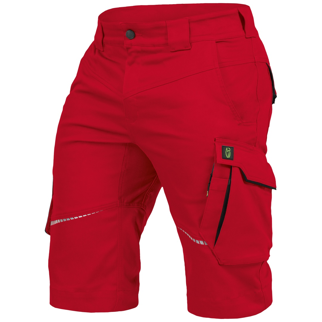 Leibwächter Shorts Flex-Line FLEXK22 Herren Gr. 46 rot/schwarz