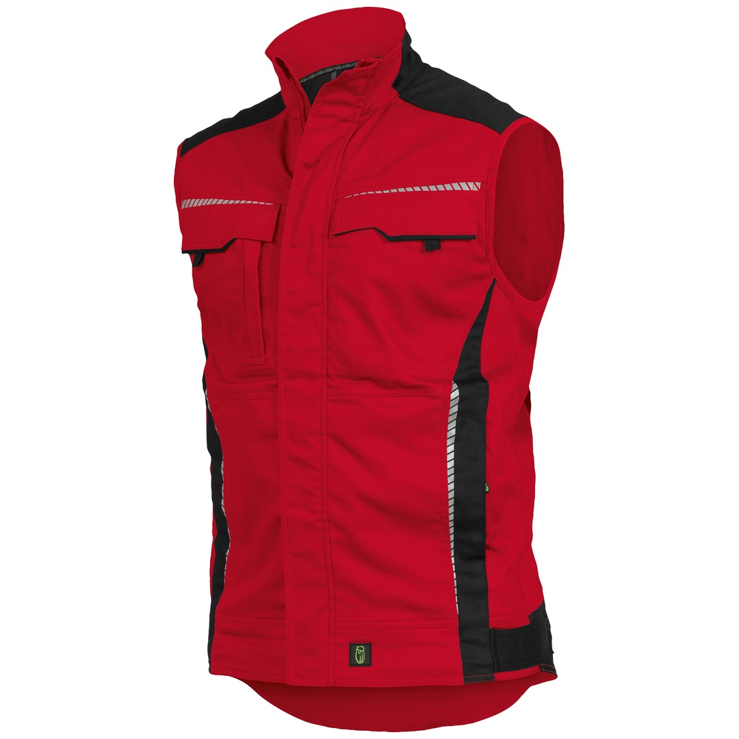 Leibwächter Weste Flex-Line FLEXV Gr. M rot/schwarz