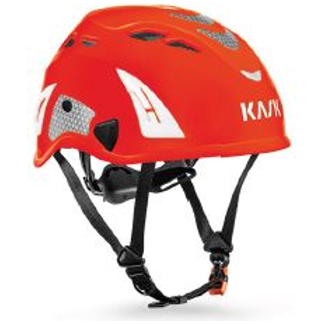 Kask Schutzhelm SUPERPLASMA AQ HI VIZ - EN 397 rot