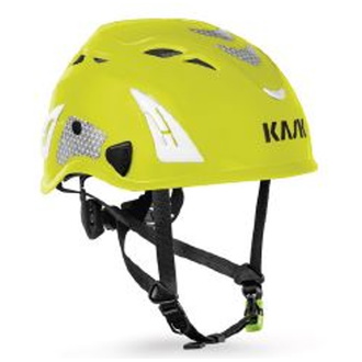 Kask Schutzhelm SUPERPLASMA PL HI VIZ - EN 12492 gelb