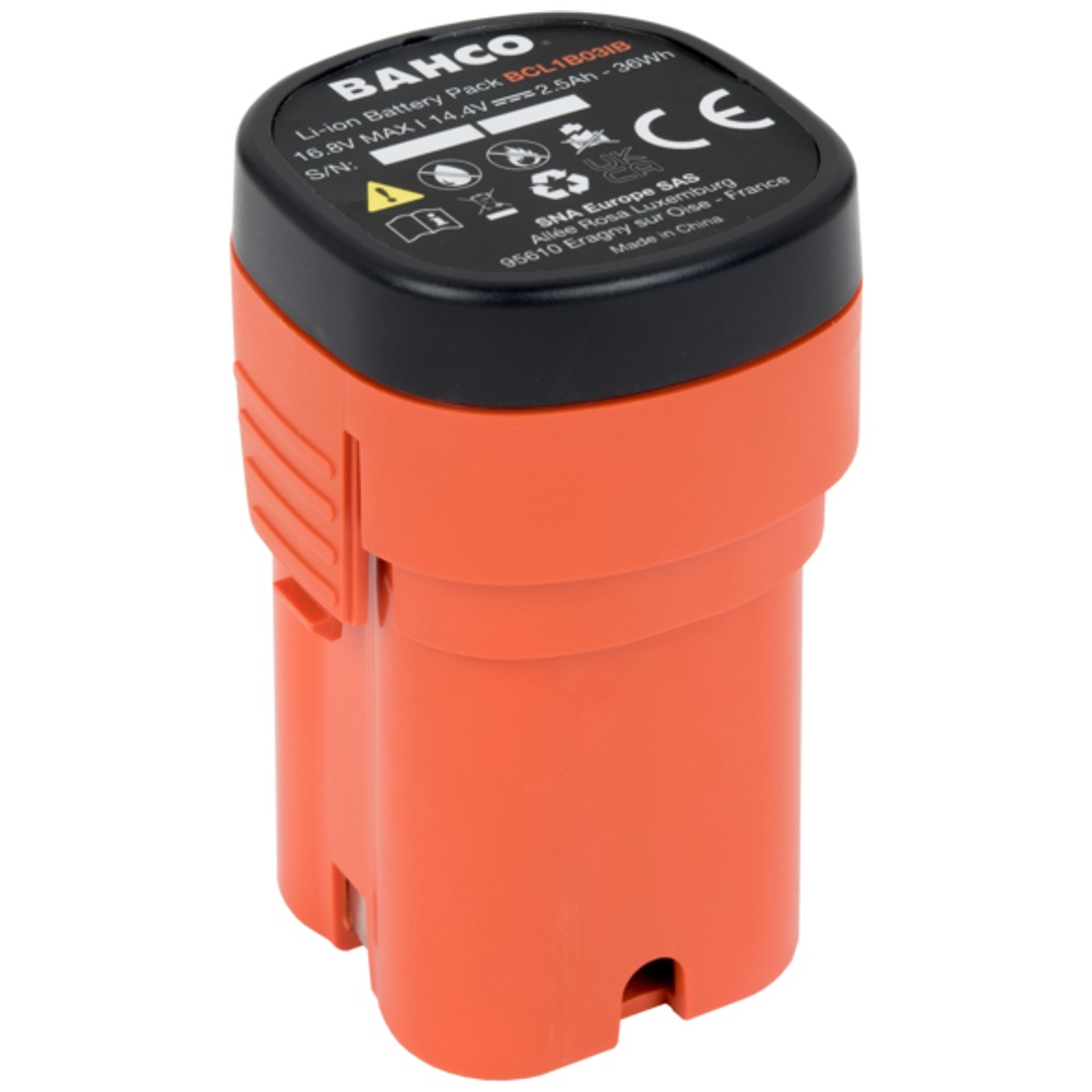 Bahco Kompakte Lithium-Ionen-Akkus 36 Wh