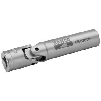 Bahco Glühkerzen-Gelenk-Steckschlüssel, für: Mercedes/Peugeot/Audi/Seat/VW, 1/4", SW 10 mm