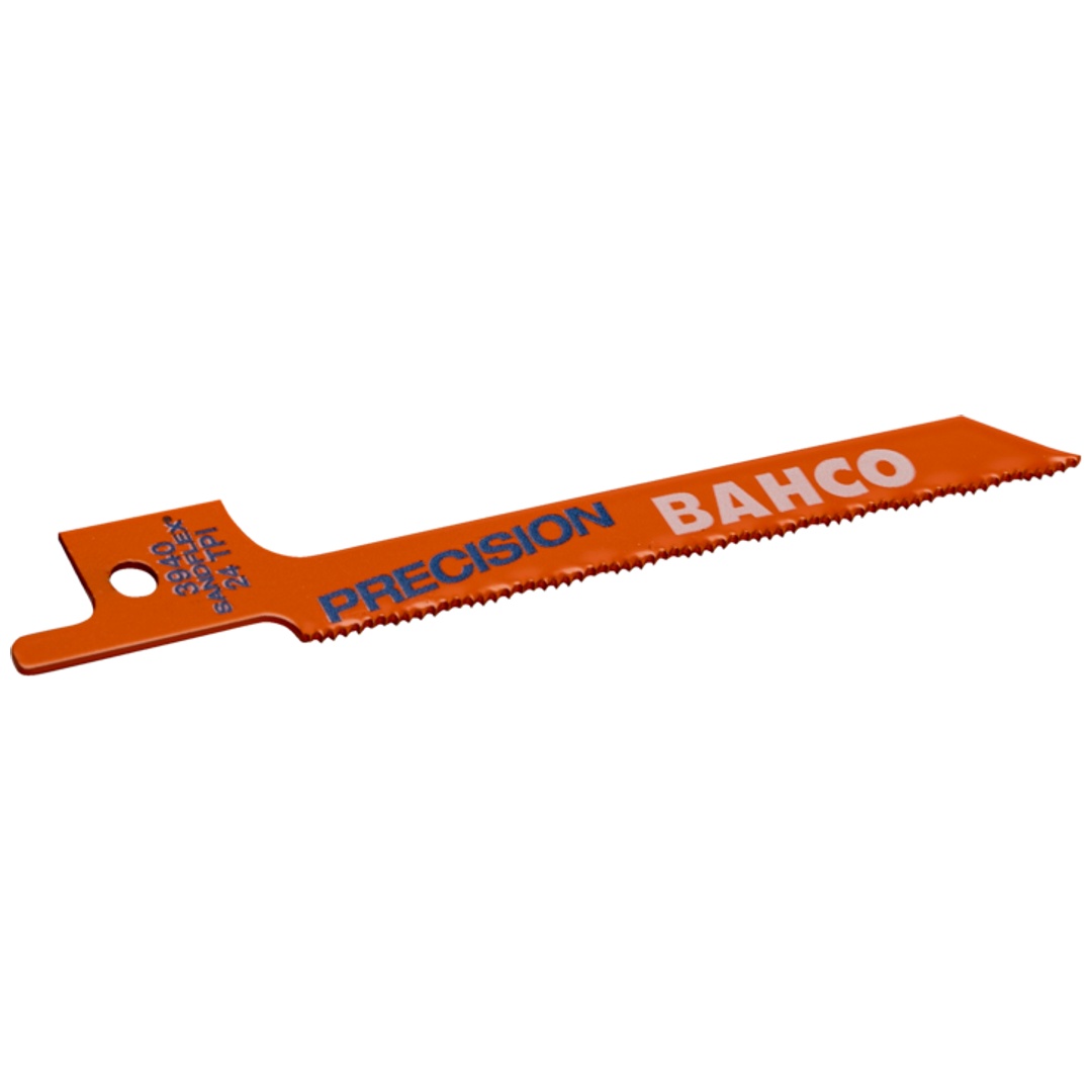 Bahco Sandflex Bimetall-Säbelsägeblätter-Satz für Präzisionsmetall 18 ZpZ, 100 mm - 2 Stk/Verpackung