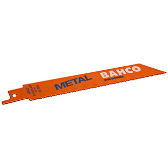 Bahco Sandflex Bimetall-Säbelsägeblätter-Satz für Metall 18 ZpZ, 100 mm - 2 Stk/Einzelhandelsverpackung