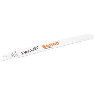 Bahco Sandflex Bimetall-Säbelsägeblätter für Paletten 10/14 ZpZ, 228 mm x 0,9 mm - 100 Stk/Kunststoffröhre