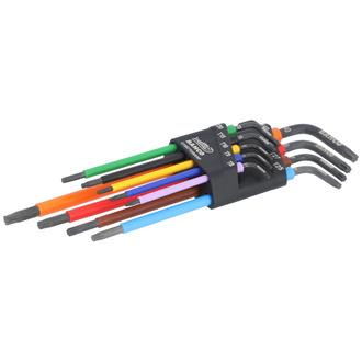 Bahco TORX Winkelschraubendreher-Satz Multicolour, Sechskant, T8-T40, 9-tlg.