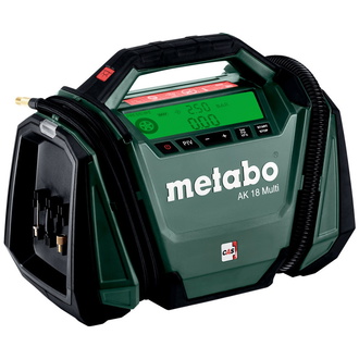 Metabo Akku-Kompressor AK 18 Multi, incl. Zubehör, Karton