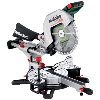 Metabo Akku-Kappsäge KGS 18 LTX BL 305, mit Zugfunktion, incl. Sägeblatt, Zubehör, Karton