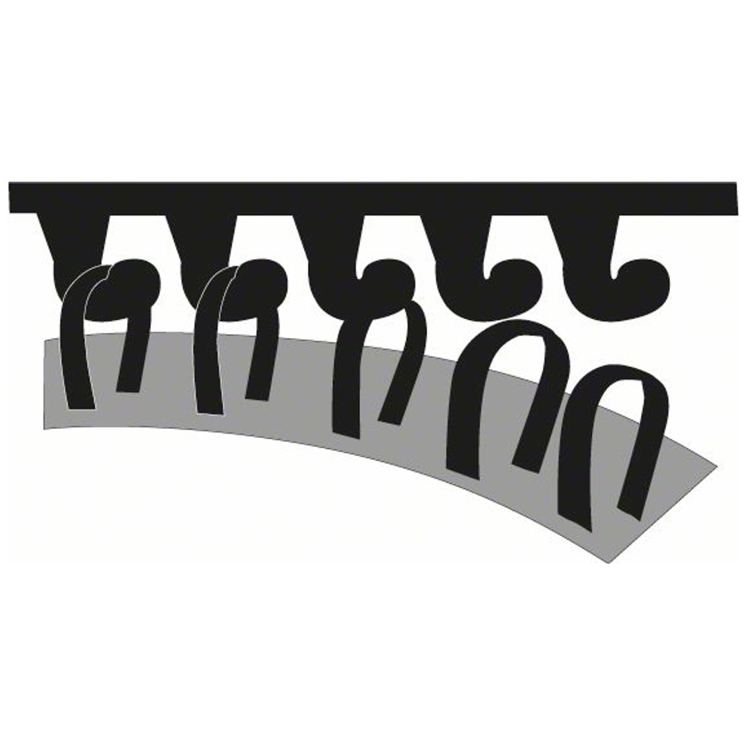 Bosch Schleifblatt-Set Für Winkelschleifer, 5-tlg., Diy, 115 Mm, 180