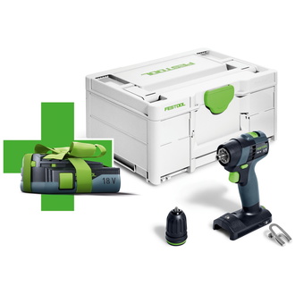 Festool Akku-Bohrschrauber TXS 18-Basic-3,0 inkl. 1x 18V 3,0 Ah Akku