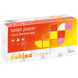 Toilettenpapier WEPASmart2-lagig weiß 64 Rollen