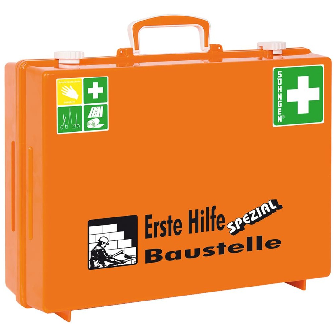 Söhngen ErsteHilfe-Koffer SpezialMT-CD Baustelle, orange p943951