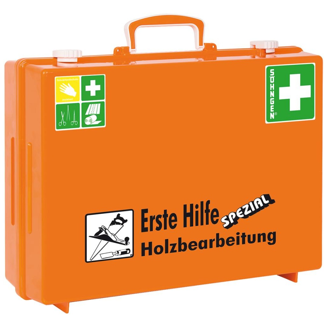 Söhngen ErsteHilfe-Koffer MT-CD Holzbearbeitung, orange p944201