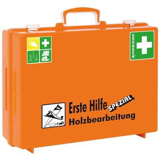 ErsteHilfe-Koffer MT-CD Holzbearbeitung, orange