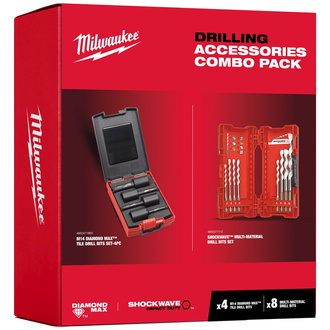 Milwaukee Shockwave Multimaterial- und Diamantbohrer Set