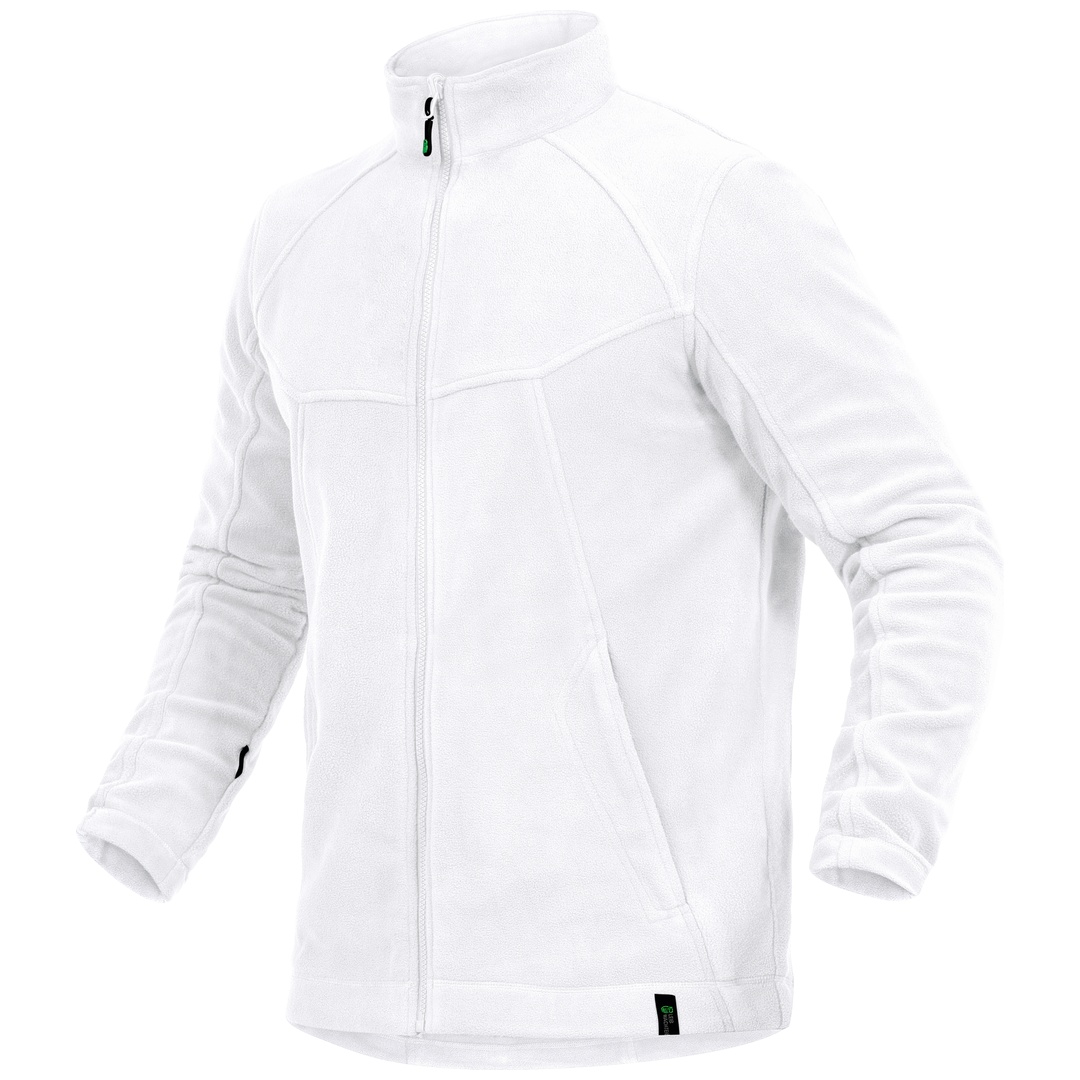 Leibwächter Polar-Fleecejacke CAFLJ Gr. L weiß