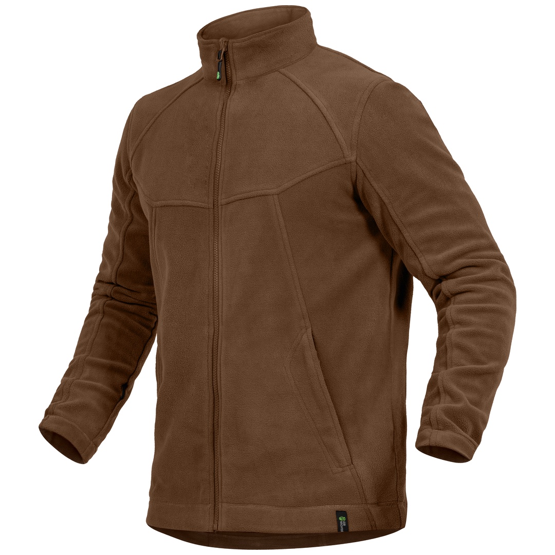 Leibwächter Polar-Fleecejacke CAFLJ Gr. S haselnuss