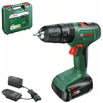 Bosch Akku-Zweigang-Schlagbohrschrauber EasyImpact 18V-40, incl. 1x Akku PBA, Ladegerät, Bit, Tragekoffer